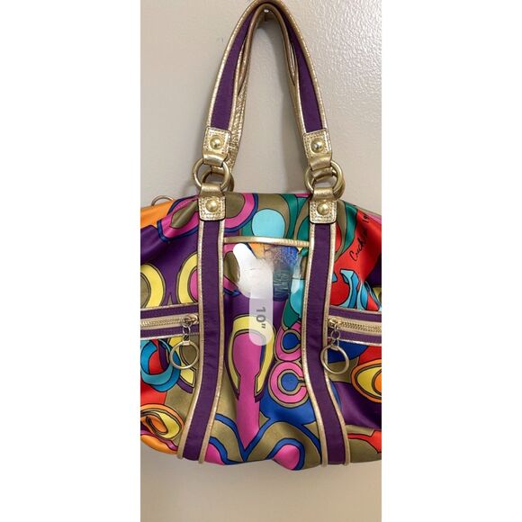 Coach Poppy Pop C Glam tote bag - Picture 7 of 11